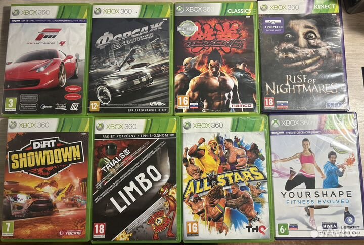 Игры для Xbox 360 / One / Series Лицензия