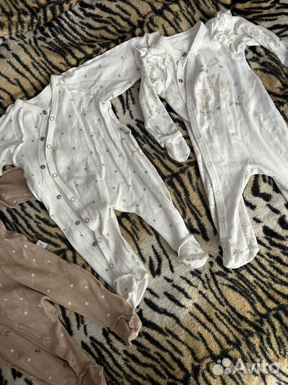 Вещи для новорожденных пакетом 56-62