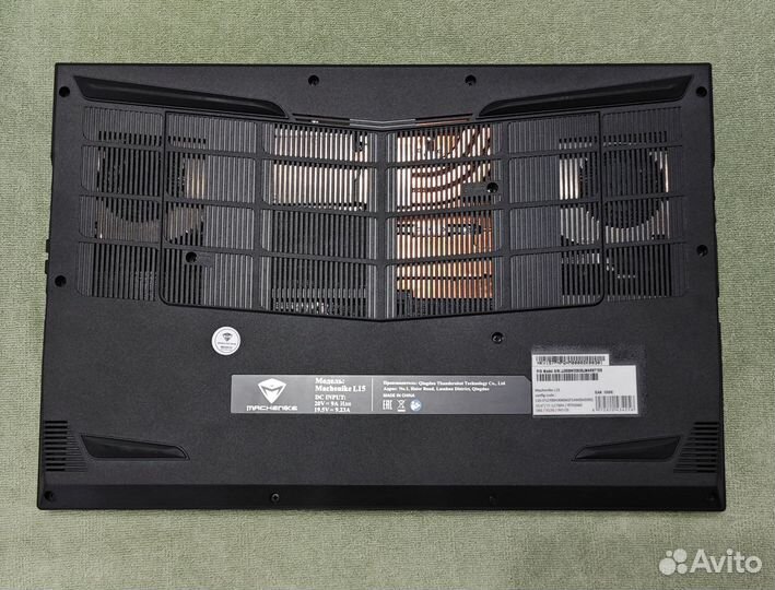 Ноутбук machenike l15 RTX3060 I7-12700H