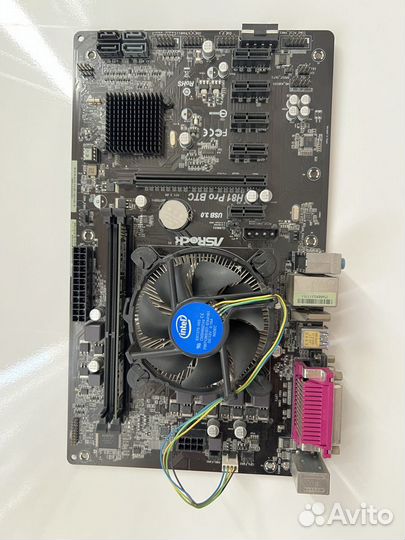 Материнская плата asrock h81 pro btc