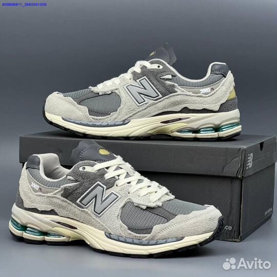 Кроссовки New Balance 2002R Светлые (Арт.27960)