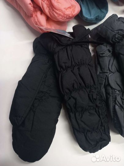 Варежки женские балоневые новые