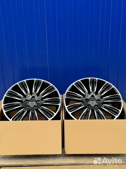 Диски R22 Range Rover OEM Чёрные