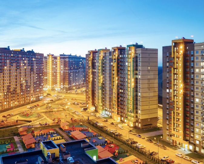 2-к. квартира, 53,6 м², 15/18 эт.
