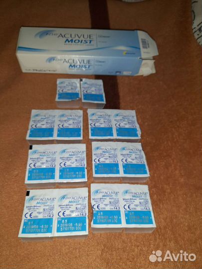 Линзы контактные однодневные acuvue 14 шт