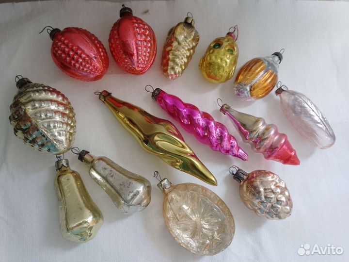 Елочные игрушки СССР