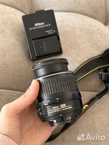 Зеркальный фотоаппарат nikon d3200 объявление продам