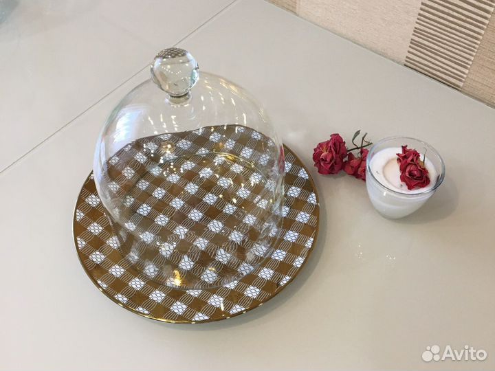 Крышка-колпак стеклянная банка