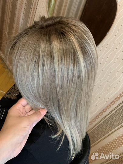 Окрашивание волос, стрижки