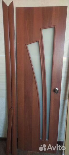 Межкомнатные двери бу 60 см без коробки