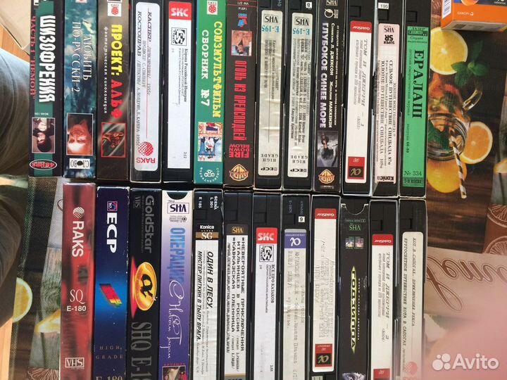 Видеокассеты для детей и взрослых