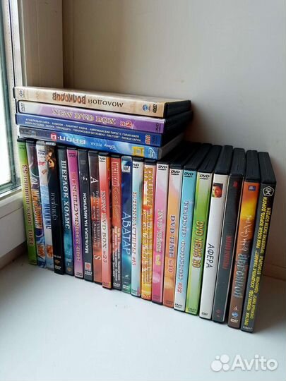 DVD диски 25 шт