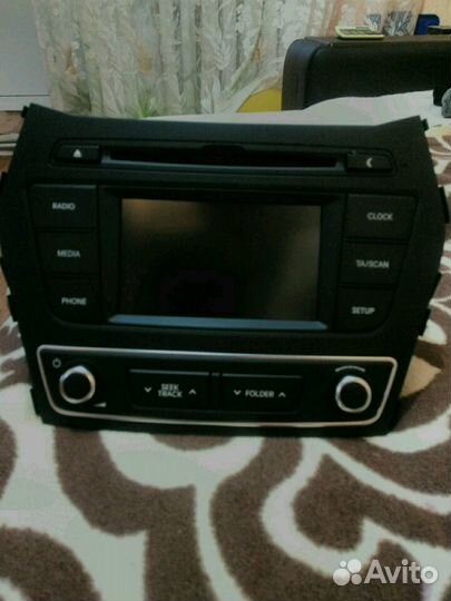 Штатная магнитола Хендай Сантафе