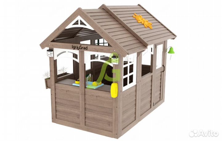 Детский домик игровой Коттедж 2