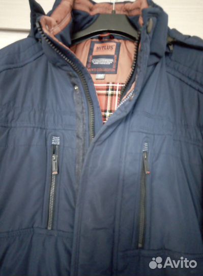 Куртка зимняя теплая мужская 52-54 mitlus пуховик