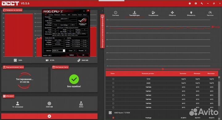 Процессор AMD Ryzen 7 3700X