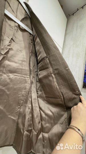 Костюм брючный в клетку