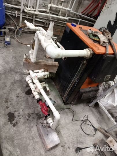 Твердотопливный котел бу теплодар Купер 18