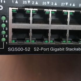 Коммутатор cisco sg500-52