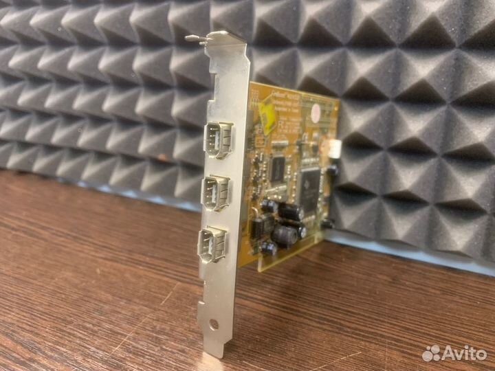 Контроллер PCI to 3x FireWire 1394 Model :Fireboar
