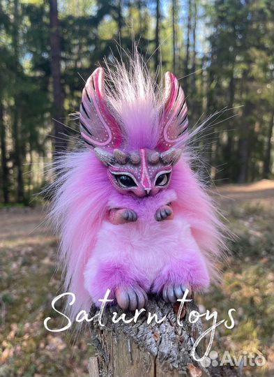 Сказочный Ушастик Игрушка ручной работы