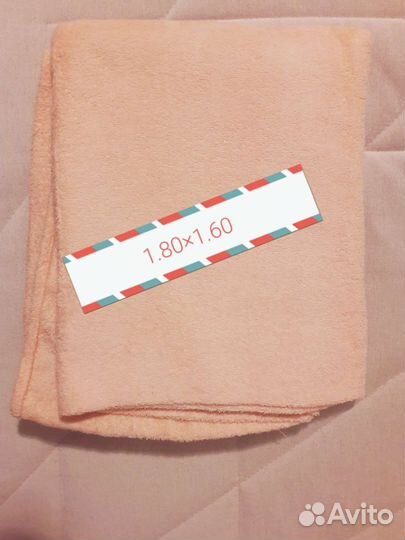 Махровая простынь