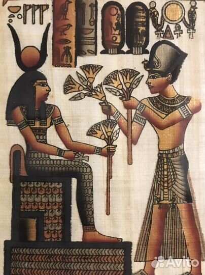 Картины на папирусе