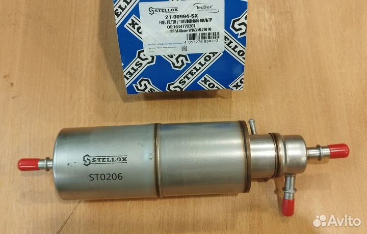 Топливный фильтр mercedes ml 163