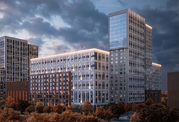 4-к. квартира, 86,5 м², 3/25 эт.