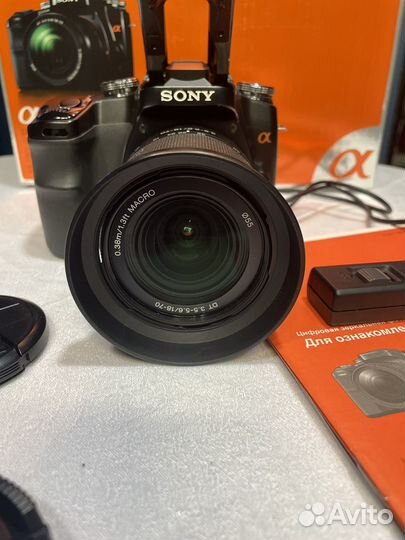 Зеркальный фотоаппарат sony