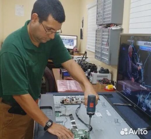 Ремонт телевизоров ЖК плазменных и кинескопных