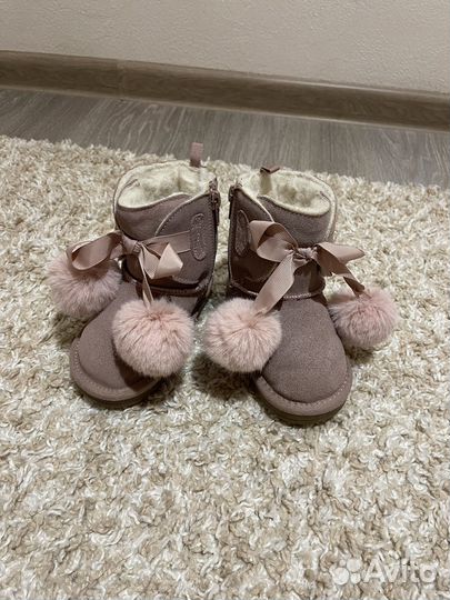 Сапоги зимние детские 23