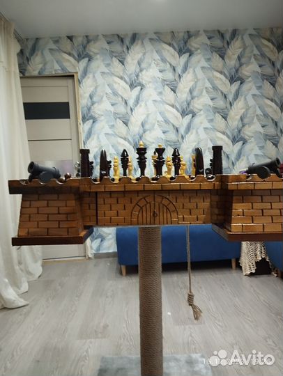 Шахматный стол ручная работа