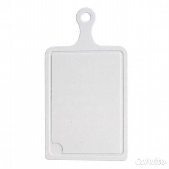 Разделочная доска с ручкой, 22х36 см белый