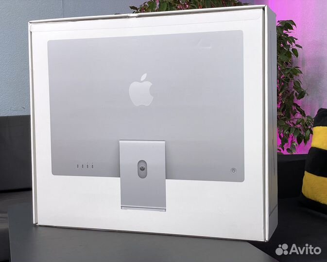 iMac 24 коробка в идеале (полный комплект)