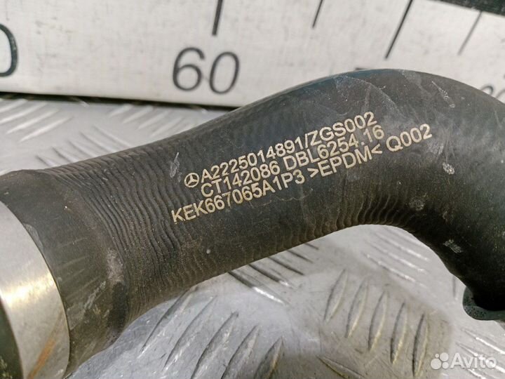 Б/У Патрубок радиатора Mercedes W222#001