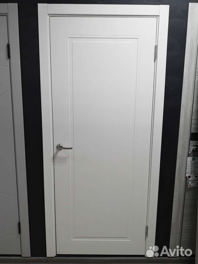 Дверь межкомнатная 800x1850 белая матовая