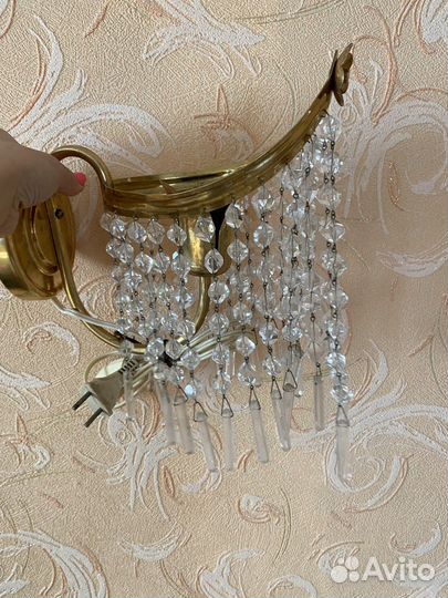 Светильники -бра Винтажный ссср,бронза