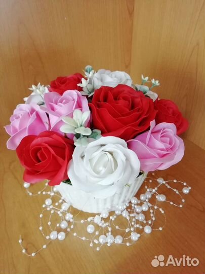 Готовые букеты из мыльных роз в наличии. г. Ишим