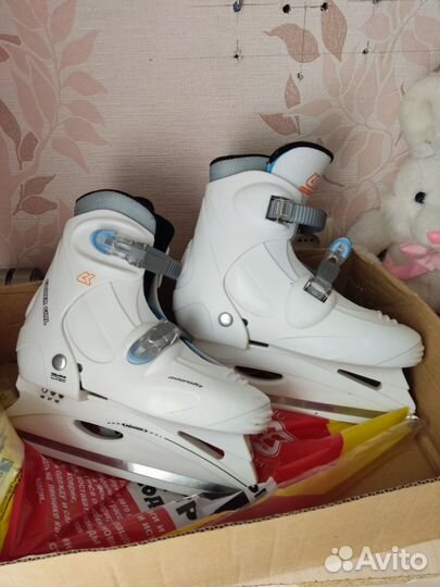 Коньки подростковые