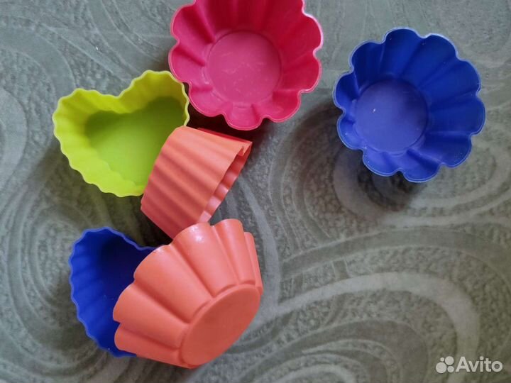 Формочки силиконовые для выпечки