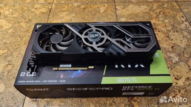 Palit RTX 3070Ti GamingPro 8Gb купить в Москве | Электроника | Авито