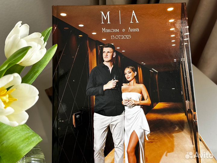 Классическая свадебная фотокнига. Тренд 24 г