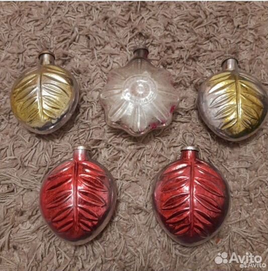 Елочные игрушки СССР