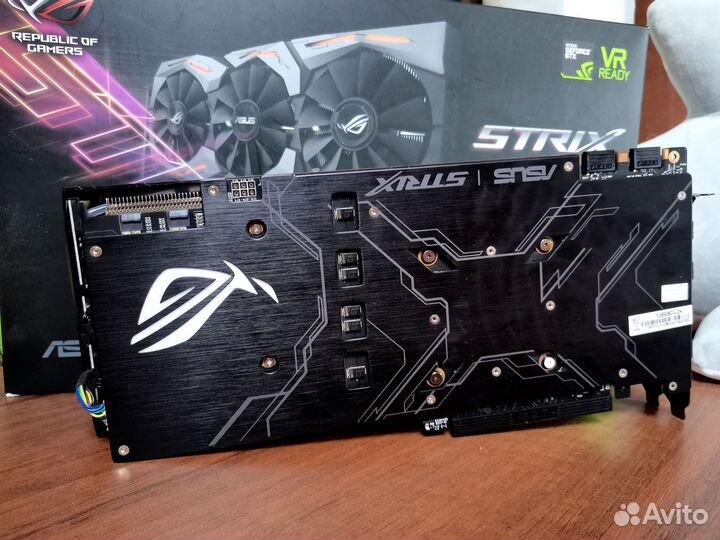 Видеокарта gtx 1080 ti 11 gb asus strix