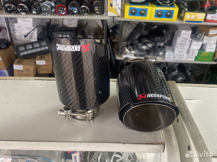 Насадка на глушитель акрапович