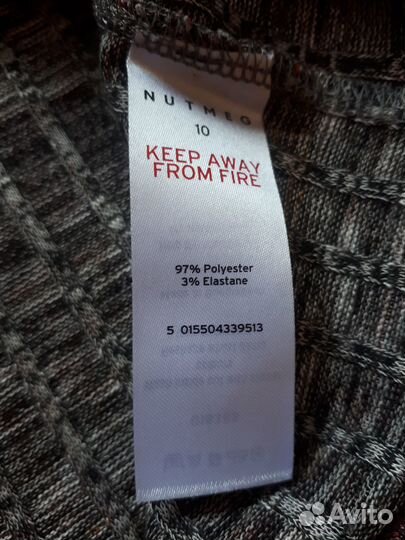 Водолазка лонгслив женская 42 новая Nutmeg Англия