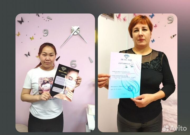 Обучение наращиванию ресниц