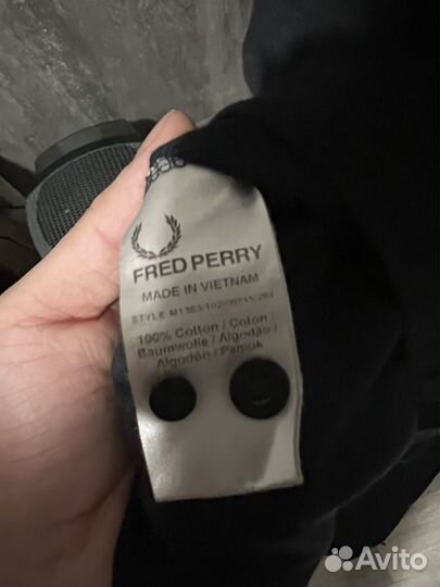 Polo fred perry оригинал