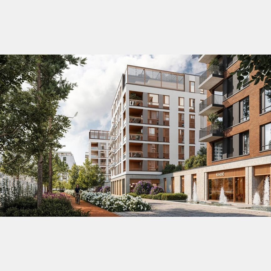 1-к. квартира, 69,8 м², 6/16 эт.